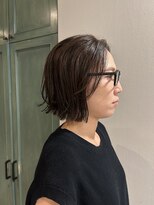 ヘアサロン ナノ(hair salon nano)&nbsp;イルミナカラー/ボブ/30代/40代/くびれボブ