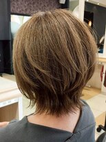 ヘアークリアー 春日部 おしゃれな大人のアディクシー透明感カラー ショートボブ