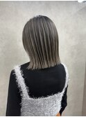 バレイヤージュ、ハイライト、レイヤーカット、ダブルカラー