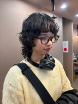 サロンドジョー(salon de joe) マッシュウルフ、ウルフパーマ【井上咲】