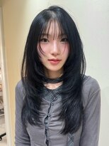 シェノン サントル(CHAINON CENTRE) 梅田/黒髪/クラゲヘアー/オリーブグレー/小顔/ココアベージュ