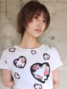 サイン 韓国ボブ 渋谷(SIGN) 韓国ボブレイヤーボブ渋谷タッセルボブお洒落なレイヤーカット