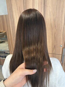 ガリカ 博多(Gallica) <ゲスト>縮毛矯正＆ベージュカラー