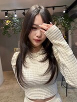 ヘリム(HELIM)&nbsp;【石川尚之】暗髪ロングレイヤースタイル