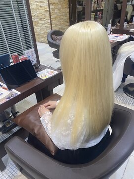 ファブ 千葉店(FaB) 抜きっぱなしブロンド/レイヤーカット/レイヤー