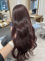 アヴァンス 広島本通店(AVANCE.)&nbsp;着物ヘア/大人ガーリー/ダークアッシュ/似合わせカット