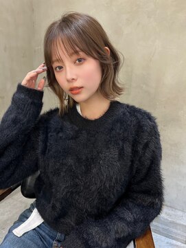ケイト(kate) 【kate 大宮】 ショコラブラウン×外ハネボブ