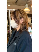 ヘアショップエヌアンドエー 久喜店(hairshop N&A) くびれレイヤー×デザインハイライト