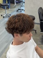 グリードヘアー(greed hair)&nbsp;波巻きツイストスパイラルパーマメンズマッシュパーマ