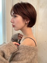 トリコ アヴェダ ららテラス北綾瀬(tricot AVEDA) ショートボブ/ボブ/切りっぱなしボブ/丸みボブ