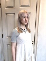 アロマ ヘアー ルーム 新宿3号店(AROMA hair room) ダブルカラー★ケアブリーチ★ミルクティーベージュ