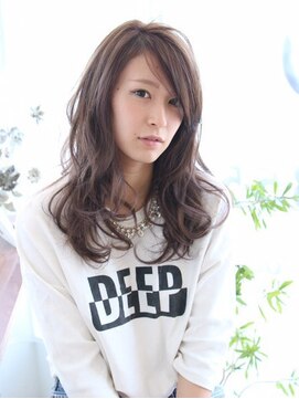 ドォール(d'Or) ロングレイヤー×アッシュベージュ