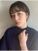 【GARDEN KOMAKI】小顔まるみくびれショートにナチュラルカラー