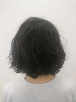 ハナ ビューティーヘアー(hana.) ゆるパーマボブ