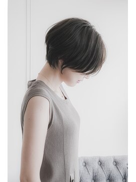 コース(CORS) 【CORS高崎】★小顔ショートボブ耳かけ/オリーブグレージュ