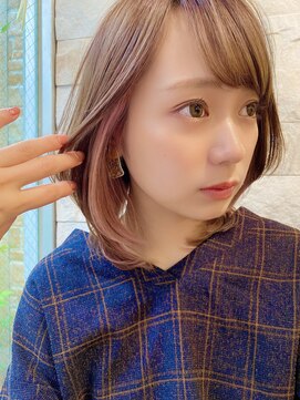 リアン(lien) 【lien.ai】大人かわいい　レイヤーミディ　インナーカラー