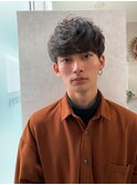 ツーブロ刈り上げ【ナチュラルマッシュ】