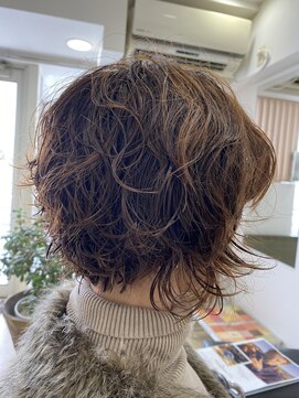 美容室 マム(MOM) レイヤーボブ