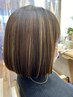 【★新規平日限定！ハイライトカラー♪】カット+水カラー+ハイライトWカラー