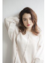 ミエルヘアーエスト 新宿店(mielhair est)&nbsp;【miel hair est新宿】外国人風☆オレンジベージュ☆