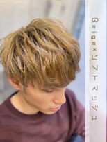 ウーロス(uros.)&nbsp;beige×ソフトマッシュ