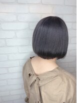 ヘアリゾートエーアイ 高田馬場店(hair resort Ai) 20代30代40代マロンベージュ/Aラインボブ/かきあげ[高田馬場駅]