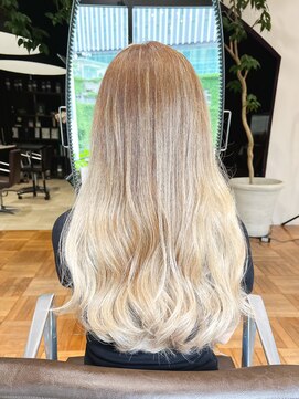 オブヘアーギンザ(Of HAIR GINZA) バレイヤージュグラデーションカラー