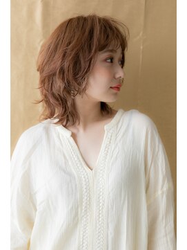 モッズヘア 上尾西口店(mod's hair) 大人ハイライト小顔透けバングウルフヘアTb3上尾20代30代40代