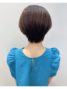 モリオフロムロンドン 松戸店(Morio from London) 【松戸　石山】大人くびれショートボブ　地毛風カラー