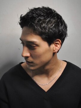 ヒロギンザ 青山店(HIRO GINZA) かき上げニュアンスマッシュサイドパート韓国マッシュフェード