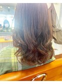 コテ巻き風パーマ