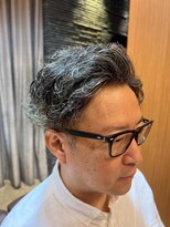 ヘアモード キクチ 銀座店 大人ミディアムパーマ