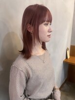 テテコケット(tete coquette)&nbsp;ケアブリーチでつくるピンクベージュ/秋カラー