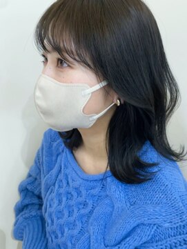 ヨー(Yoh-) 【韓国風小顔ヘア/中里千尋】フェイスレイヤー/地毛風カラー