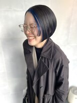 ラクレ(d.la cle)&nbsp;フレーミングブルーとプチ姫カット【ラクレ/西大分】