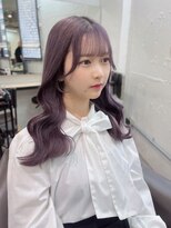 ベレーザ 渋谷(BELEZA)&nbsp;7370髪質改善トリートメントブリーチなしカラー韓国ワンホンヘア