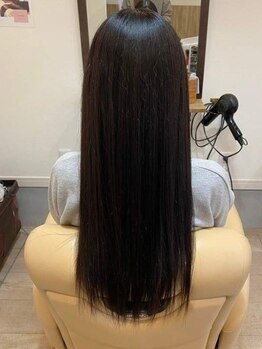 コージネス(COZiNESS)の写真/【淵野辺】うねりやクセでお悩みの方に◎持ちも良く、自然なストレートで憧れのサラサラ髪を実現します☆