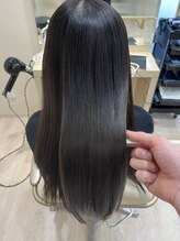 美髪、艶髪へ導くメニュー/染めながら髪質改善ケアカラー♪【広島】