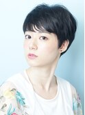 40代50代小顔前髪イメチェンアンブレラカラーショート