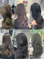 アルドーレフィエロ シンサイバシ(Ardore fiero shinsaibashi)&nbsp;ブリーチなし/透明感カラー/オリーブ/アッシュベージュ