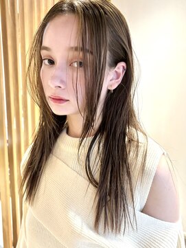 ミラバイグリーン(Mira by green) レイヤーカット/秋色/ショコラブラウン/マロンブラウン/透明感