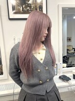 ヴィア(Via)&nbsp;ブリーチ/ハイトーン/ダブルカラー/ピンクラベンダー/髪質改善