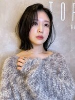 トルネード(TORNADO)&nbsp;切りっぱなしボブ 美髪似合わせカット くびれボブ M0130