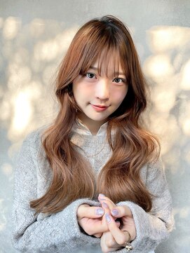 メゾンドイギー(MAISON de IGGY) 小顔カットフェミニンロングレイヤーカットメルティカラー