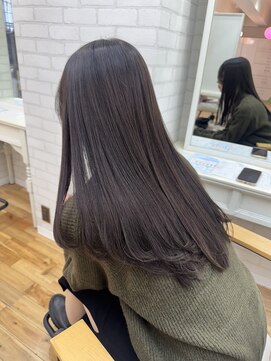 ラナンバイシダ(ranan by sida) 10代20代/ラベンダーミルクティー/メルティーカラー/暗めカラー