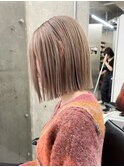着物/メルティカラー/似合わせカット/ウェーブミディアム/栄r53
