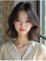 モードケイズ 調布店(MODE K's)&nbsp;韓国くびれヘア_調布ワイドバング外ハネボブ美髪のススメ