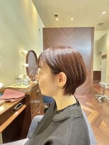 エルサフィロ ヨドヤバシ(el zafiro yodoyabashi)&nbsp;【el zafiro yodoyabashi】大人女子暖色系ショートスタイル