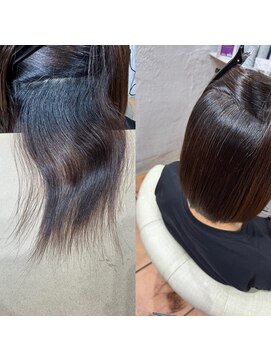 ボクノ 3号店(bokuno) 内側からスパっと 柔らかさのあるボブ