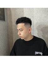デン 仙台店(DEN)&nbsp;フェザーパーマ/スパイキーショート[榴岡/メンズ/理容室]